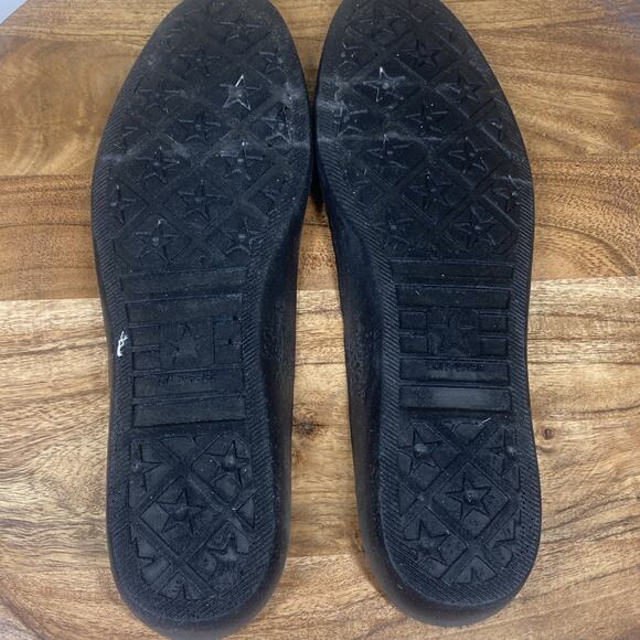 Converse One Star Sample Mens Black & White Vintage Size 11 Leather LowTop Shoes - Picture 10 of 13